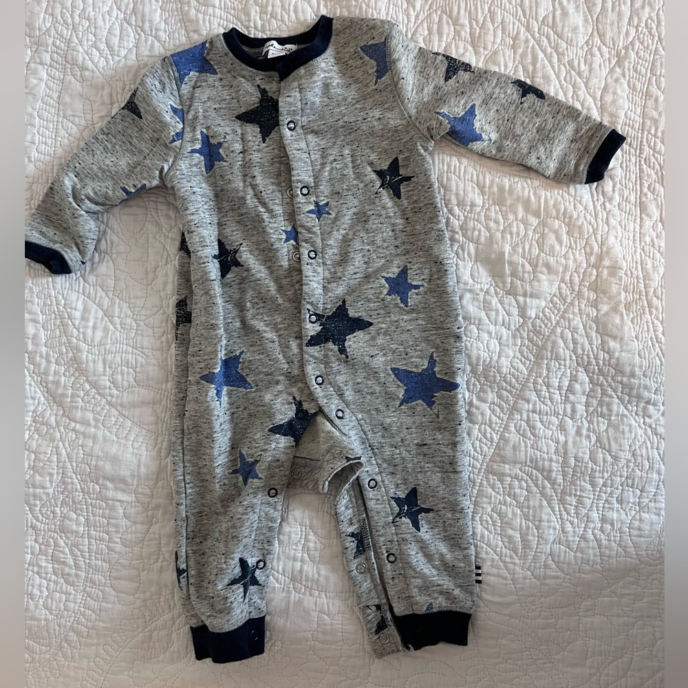 Splendid Button Footie, size 0-3m